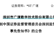 梦见喜被顶格重罚！*ST广道实控人被终身市场禁入
